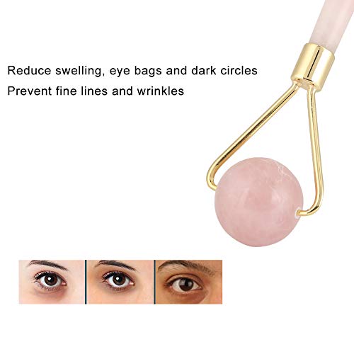 Rolo de Jade, Rolo de Massagem Facial, Ferramenta Anti-rugas para Ginástica de Pele Portátil Face Ti