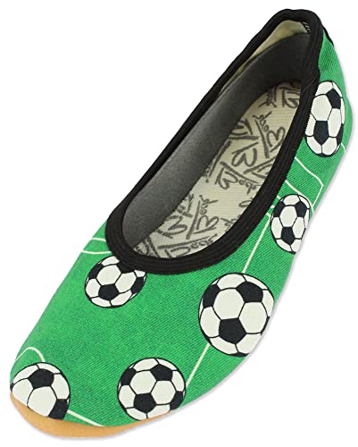 Beck Jungen Fussball Gymnastikschuhe, GrÃƒ¼n, 32 EU