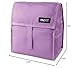 Packit® Freezable Lunch Bag, Lavender, Built with ECOFREEZE® Technology, Foldable, Reusable, Zip and Velcro Closure with Buckle Handle, Designed for Work Lunches and Fresh Lunch On the Go