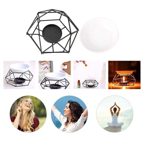 Wax Melt Burners,Wax Burner,Ceramic Wax Melt Burner Warmer for Home Decor, Night Light, Father's Day - Image 7