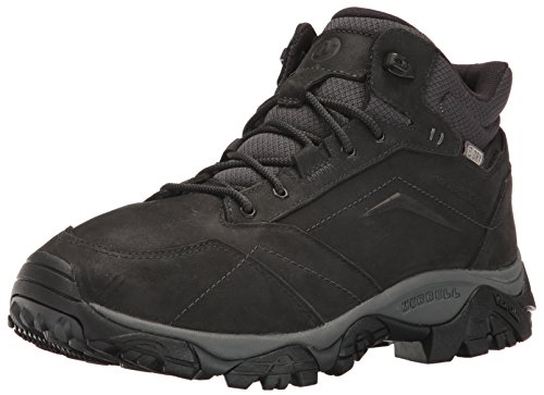 Merrell Men's Moab Adventure Mid Waterproof Hiking Boot, Black, 14 M US