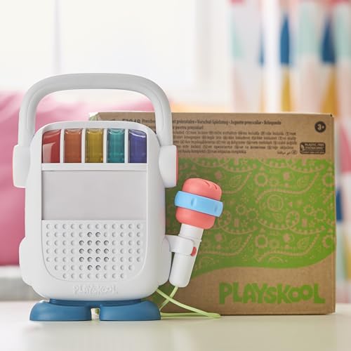 Playskool F3948FF2 Rock N’ Roll Bot, Kids Bluetooth Speaker And Voice Changing Karaoke Microphone Toy thumb #6