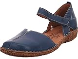 Ferse: 2cm Josef Seibel damen riemchenballerinas rosalie 42,weite g (normal), damen ,flats,slipper,slip ons,sommerschuhe,lady,blau (azur),38 eu / 5 uk