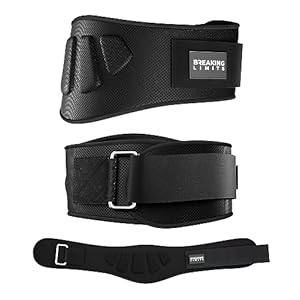 Gewichthebergürtel Herren & Damen – Fitness Zubehör für Krafttraining & Gewichtheben, Gym Gürtel Crossfit, Deadlift Lifting Belt für Powerlifting & Bodybuilding