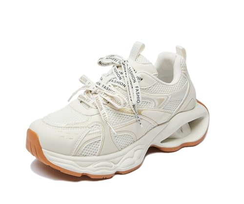 Basket femme mode legere respirant plateforme, chaussure marche confort décontractée