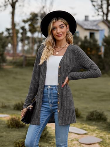 Image of Witsmile Womens 2026 Spring Fashion Cardigan Lightweight Soft Knit Long Top