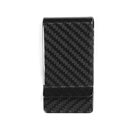 CFTGIW Car Carbon Fiber Fashion Wallet Credit Card Holder Bill Clamp/Holder Significantly Increa HolderMoney HolderMoney Bill ClipCarbon Fiber Clamp/