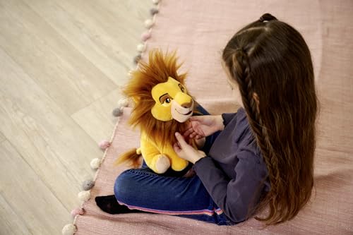 Disney Lion King, 30 Jahre König der Löwen, Mufasa, 25cm Plüschtier, ab den ersten Lebensmonaten geeignet