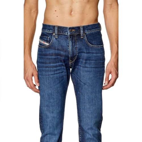 Image of Diesel Mens 2019 D-strukt | Medium waist slim fit with stretch denim comfort