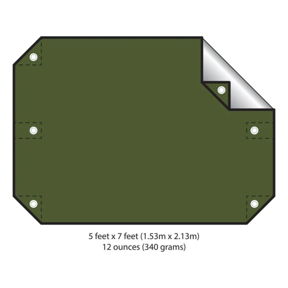 The Pathfinder School Allzweck-Notfall-Überlebensdecke (OD Green)