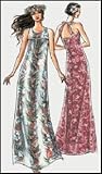 Hawaiian Muumuu Dress with Back Straps Sewing Pattern #309 - Sizes 4-18