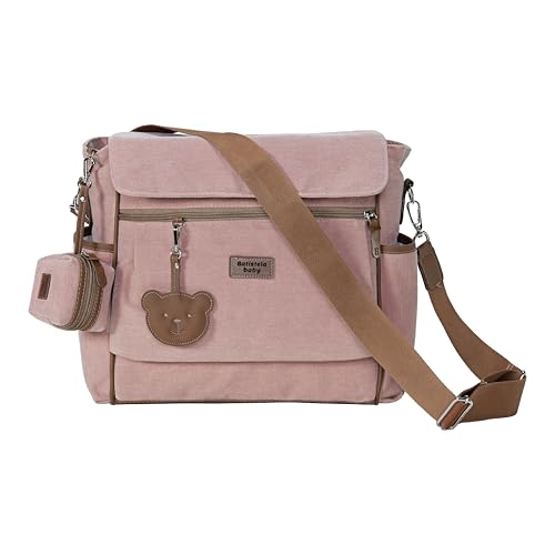 Mochila Liberty C/Porta Chupeta Flamingo