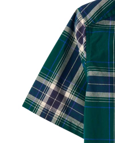 Image of The Children's Place Boys' Short Sleeve Poplin Button Down Shirt
