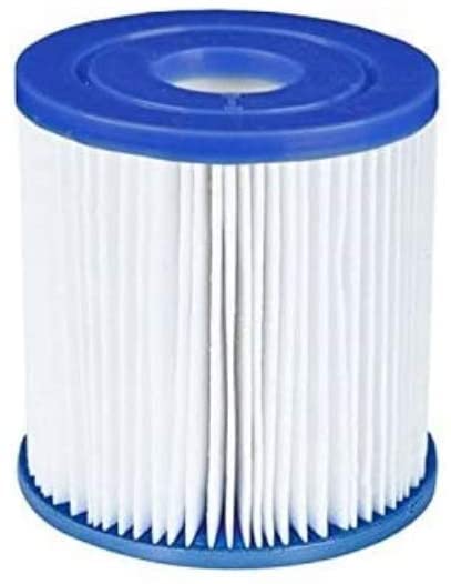 Naturii® Cartuccia Filtro di Ricambio Tipo I 58093 per Piscina bestway Dimensioni Cartuccia Ø 8 cm, Altezza h 9 cm Foro Interno Ø 2,7 cm per Pompe Filtro da 1.249 Litri h