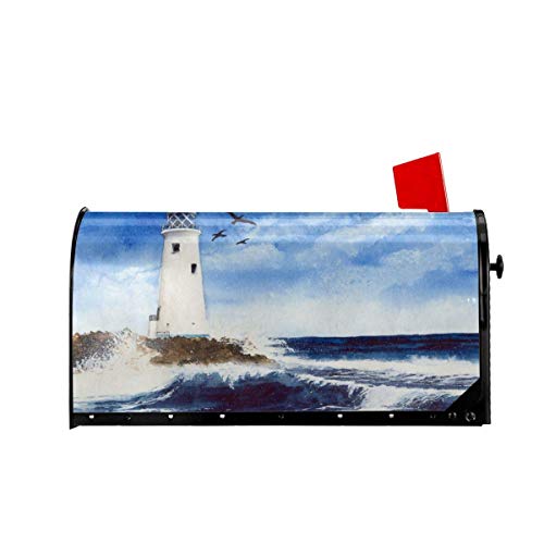 Independence Day Beautiful Lighthouse On The Rocky...