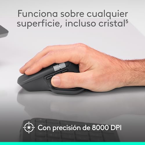 Logitech MX Master 4, el ratón inalámbrico ergonómico con Bluetooth y respuesta háptica avanzada 6