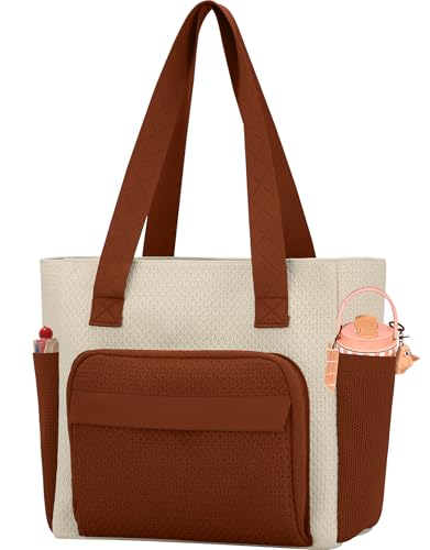 Image of Tote Bag for Women, Lightweight Handbag Bags, Shoulder Hobo Bag for Daily, Travel, School, Teacher