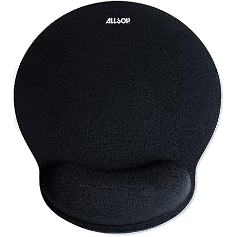 Allsop Mouse Pad Pro Memory Foam Mouse Pad - Black (30203) Cover