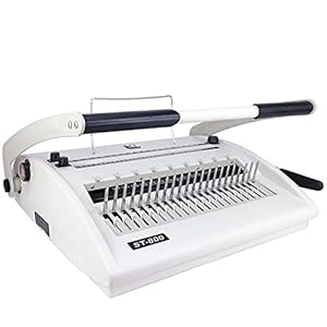 Papierponsbindmachine Kammen multifunctionele binding machine 3 in 1 clip strip kamtype schort ijzeren ring gedeelde…