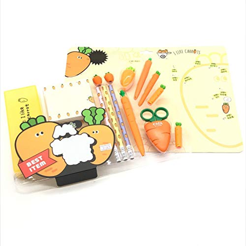 Amosfun Astuccio per matite a forma di carote