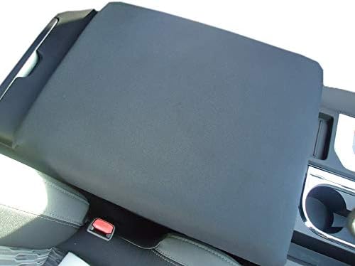Car Console Covers Plus Handmade in USA Designed for Nissan NV3500 2013-2022 Neoprene Auto Armrest Center Console Cover Gray