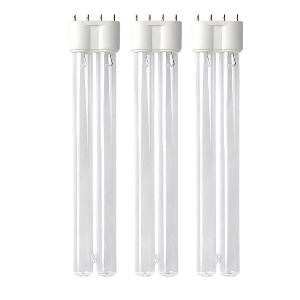 AquaOne 36 W UVC lampa zastępcza oczyszczacz wody 2G11 cokół żarówka lampa filtr stawu zestaw 3 szt
