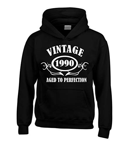 Sweat noir vintage 1990 Edward Sinclair taille XS : finis les vêtements amples et sans style