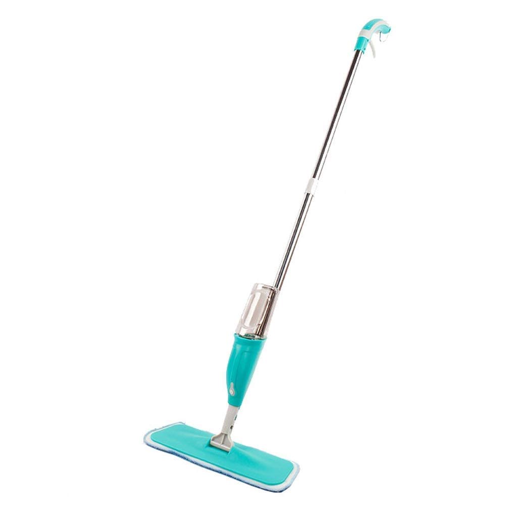Fregona pulverizadora para Limpieza de Suelos, fregona Plana de Microfibra con Botella pulverizadora Recargable y Almohadillas Lavables