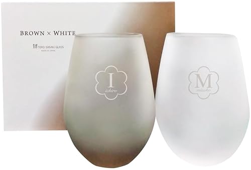 ペアガラスタンブラー 名入れ無料