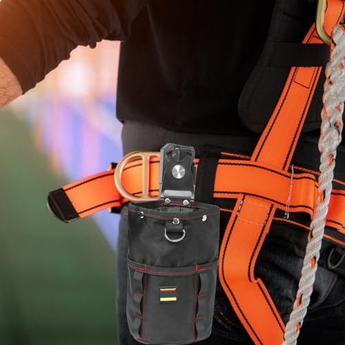 Sac à taille à outils de charpentier pour petite poche et clip
