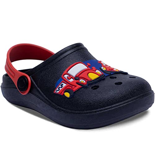 Babuche Infantil Menino Carros 12.38 (Preto, 27/28)