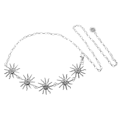 SHERCHPRY Unique Metal Punk Belt Chain Women's Fashion Waist Chain Elegant Waist Band Great for Daily Use or Special Occasions