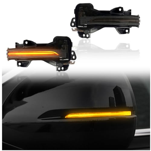 ITrims LED Dynamic Sequential Turn Signal Light Indicator for Honda CR-V 2017-2025 Car Accessories Side Wing Dynamic Turn Signal Light Flowing Rearview Mirror Blinker 2PCS