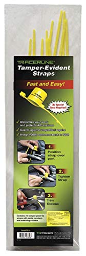Tracer Products TP-31 10 Tamper Evident Straps