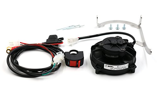 ProRace Ventilador axial, ventilador SPAL original con interruptor para 2 y 4 tiempos Cover