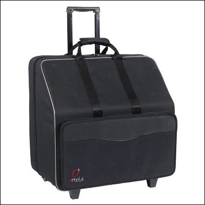 Ortola 0755-001 - Estuche acordéon 60-72 bajos, color negro