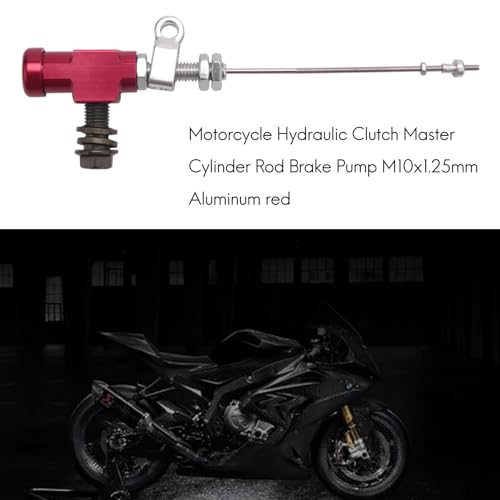 Cilindro de embrague hidráulico M10 en aluminio anodizado para mejorar el tacto del freno de moto 7