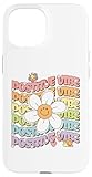 Photo Gallery custodia per iphone 15 retro positive vibe sorriso margherita fiore carino boho estetica Photo Gallery custodia per iphone 15 retro positive vibe sorriso margherita fiore carino boho estetica