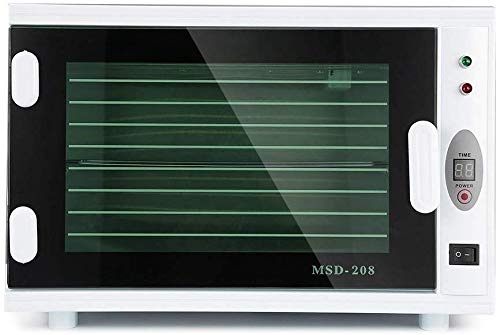 8L UV Ligero Esterilizador Gabinete con Minutero Y LED Monitor Desinfección Caja Manicura Uñas Herramienta Facial Piel Belleza Salón Equipo