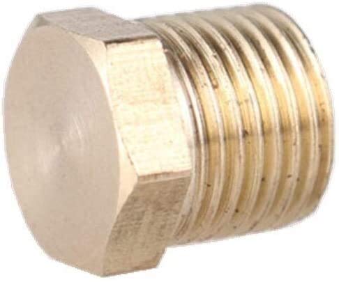 Raccordi filettati Connettore rapido 1/8" 1/4" 3/8" 1/2" BSP Filettatura maschio Tubo in ottone Testa esagonale esterna Tappo terminale in ottone Raccordo accoppiatore Adattatore del connettore Conve