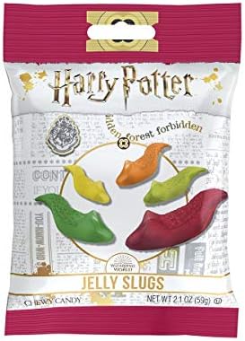 Harry Potter Jelly Slugs Gummi Candy Slugs 2.1 oz (Packaging May Vary)
