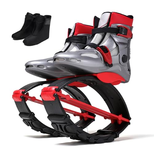 CYHTYM Jumps Botas Zapatos Cordones para Zapatos De Entrenamiento Físico con Calcetines Desmontables, Adecuados para Pies De 20-24cm, Botas para Rebotar(S)