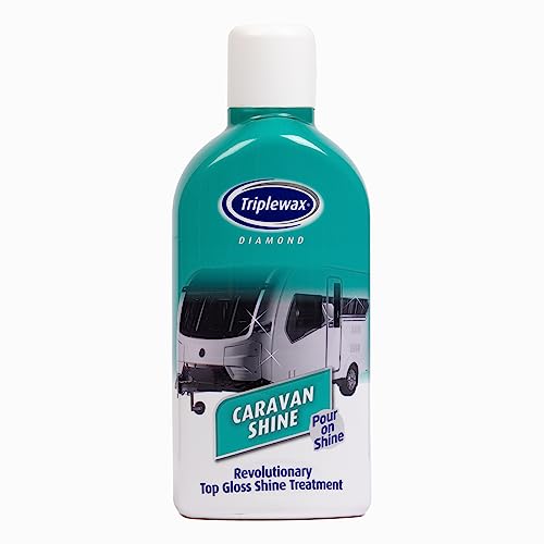 Triplewax Caravan Pour Shine 1L – High-Gloss Protective Finish for Caravans