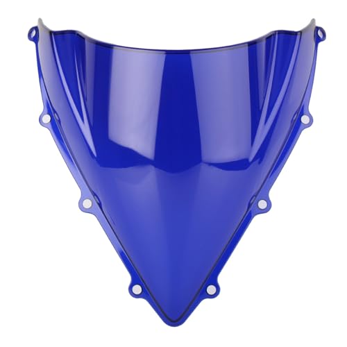 Pare-brise moto double bulle bleu spoiler MV Agusta F3 675 800