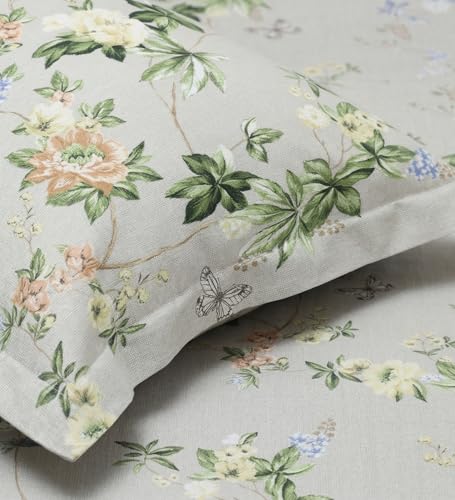 Image of Mafatlal 125 GSM Merino Single Size Bedsheet with Pillow Cover | 90 x 60 Inches | Soft, Breathable & Lightweight | Off White