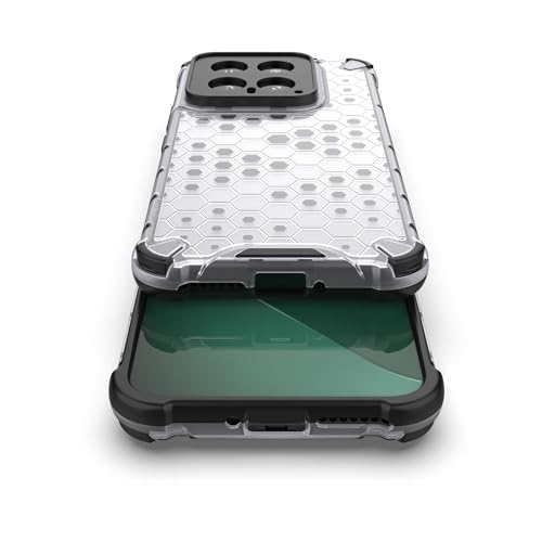 Image of Glasgow Back Case Cover Designed for [ Xiaomi 14 5G ] (Stylish Look | Shock Proof) - Transparent