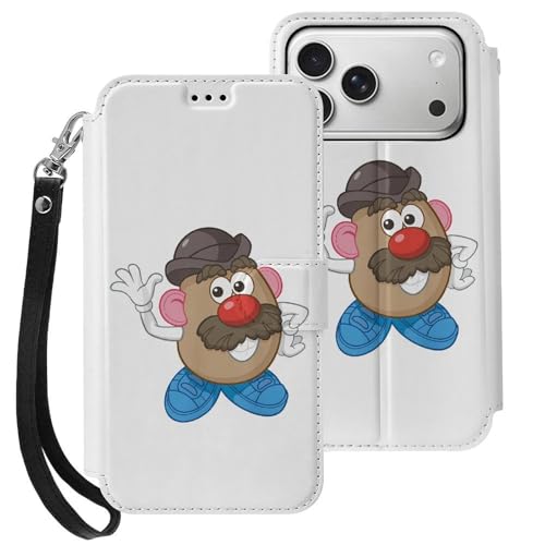 iPhone17Pro�P�[�X �蒠�^ �~�X�^�[�|�e�g�w�b�h PU���U�[ TPU �A�C�t�H��17Pro�P�[�X Case �X�^���h�@�\ �J�[�h���[ ���z�^ �ϏՌ� �V���v�� �l�C �L�����N�^�[