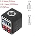 Digital Torque Wrench Adapter 1/2 Inch Drive with Smart LCD Display, 17-340 Nm Range ±2% Accuracy, Preset Modes and Multi-Unit Measurement for Automotive and Industrial Maintenance(6.8-135nm black)
