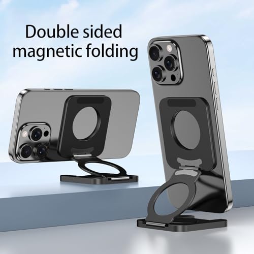 Support téléphone magnétique double conception à angles réglables pour navigation et streaming - 7