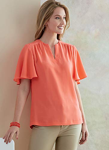 Butterick Pattern B6688 Misses' Top, White, Various - Image 3